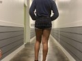 Ebony Booty Shorts & Public Wedgies Teaser