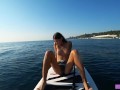  Russian girl seduces surf instructor