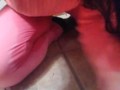 PinkMoonLust Peed Her Pants! She Pisses Her Pants AGAIN! Sits in Piss & Dirty Talks Nasty Shows Tits