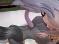 Furry Hentai 3D - Wolfboy & Mouse Hard Sex.