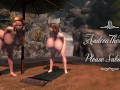 MASSIVE BOOBIES And Magic Dildos On The Beach In Skyrim