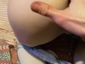 Teen Slut Stretched Anal Grool for Daddy Dom