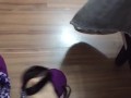 @tici_feet IG ticii_feet dangling black arezzo sandal (preview)
