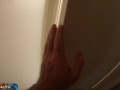 Stepson films stepmom undress in the bathroom then fucks her to help her self-confidence