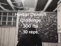 300 lb Deadlift Challenge 10 reps 