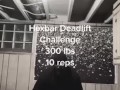 300 lb Deadlift Challenge 10 reps 