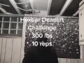 300 lb Deadlift Challenge 10 reps 
