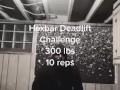 300 lb Deadlift Challenge 10 reps 