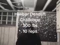 300 lb Deadlift Challenge 10 reps 