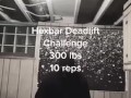 300 lb Deadlift Challenge 10 reps 