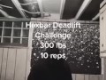 300 lb Deadlift Challenge 10 reps 