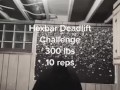 300 lb Deadlift Challenge 10 reps 