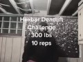 300 lb Deadlift Challenge 10 reps 