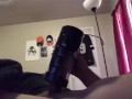 Fun with my stroker plus big cumshot 