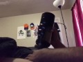 Fun with my stroker plus big cumshot 