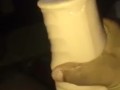 BBC Cumshot With Fleshlight