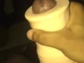 BBC Cumshot With Fleshlight