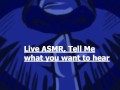 Full live ASMR Show previously recorded