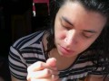 Quickie! Sunny blowjob, cumplay & swallow! (POV CFNM)