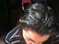 Quickie! Sunny blowjob, cumplay & swallow! (POV CFNM)