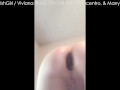 fingering, fucking, and plugging my ass anal compilation goth babe butt stuff