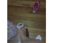 @tici_feet IG ticii_feet dangling white shoes - shoe 1 (preview)