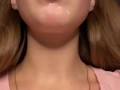 Drooling on fingers 