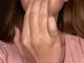 Drooling on fingers 