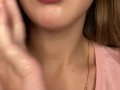 Drooling on fingers 