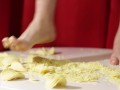 Barefoot Potato Chip Crush ASMR