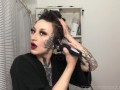 gradual full head + eyebrow shave