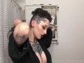 gradual full head + eyebrow shave