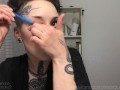 gradual full head + eyebrow shave