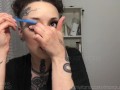 gradual full head + eyebrow shave