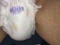 019 おむつを巻き付けてオナニーしたら…もぉ我慢できない…！
