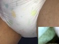 019 おむつを巻き付けてオナニーしたら…もぉ我慢できない…！