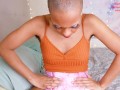 Ebony Princess Butt Plug Diaper Humping
