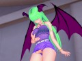 Morrigan Sexy Big Tits Succubus {コイカツ!/3D Hentai}