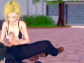 {DBZ} Android 18 gets fucked like a mindless slut {コイカツ!/3D Hentai}