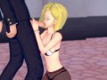 {DBZ} Android 18 gets fucked like a mindless slut {コイカツ!/3D Hentai}