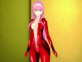 {Darling in the Franxx} Zero Two gets fucked like a mindless slut {コイカツ!/3D Hentai}