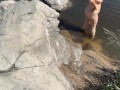 Outdoor Pissing Swimming and Nude Hiking