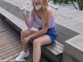 Lilyprosse goes naughty in public!! Almost got caught in the park