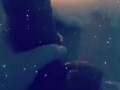 Bath monster dildo play 