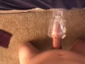 Teen fucks fleshlight