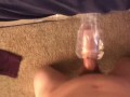 Teen fucks fleshlight