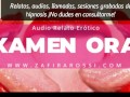 AUDIO RELATO ERÓTICO [EXAMEN ORAL] NARRADO POR VOZ FEMENINA ARGENTINA