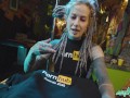 UNBOXING - Pornhub AWARDS 2020 - Anuskatzz unbox her Pornhub present - SFW, ink , tattoo, bodymod