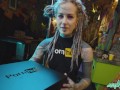 UNBOXING - Pornhub AWARDS 2020 - Anuskatzz unbox her Pornhub present - SFW, ink , tattoo, bodymod