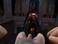 Citor3 VR SFM 3D XXX Games Bondage huge tits latex mistress sucks off  twice double oral creampie